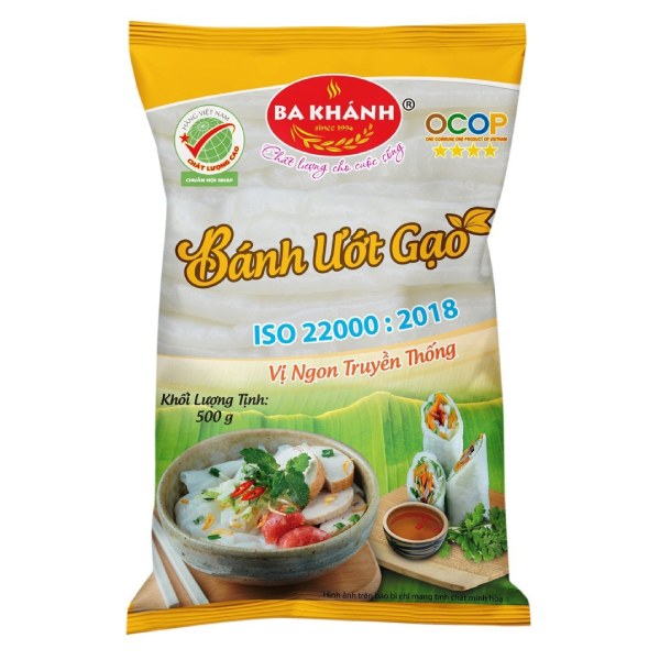 Bánh Ướt Gạo Ba Khánh 500G