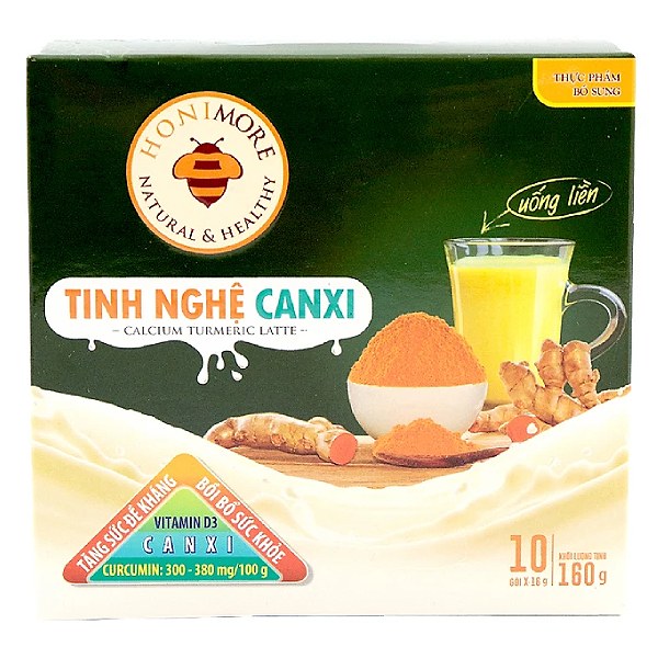 Tinh Nghệ Canxi Honimore 160G