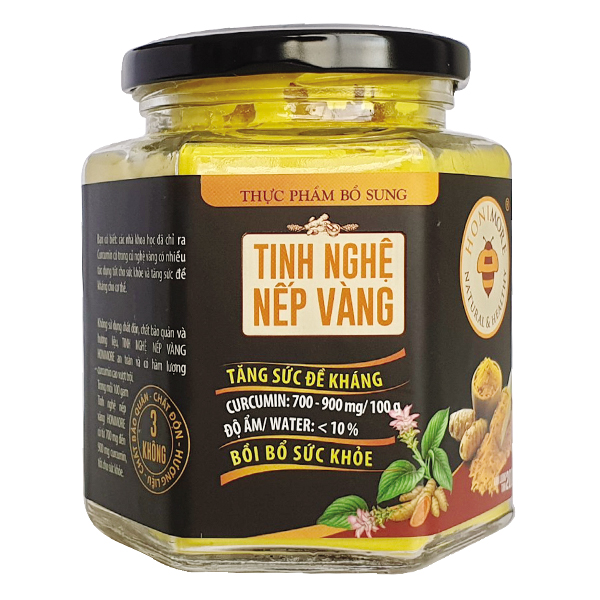 Tinh Bột Nghệ Nếp Honimore Mật Ong 200G