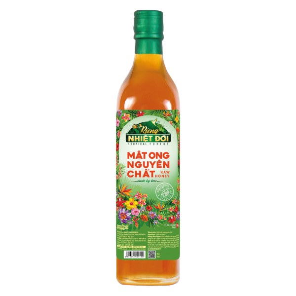 Mật Ong Rừng Nhiệt Đới Zemlya Chai 700G