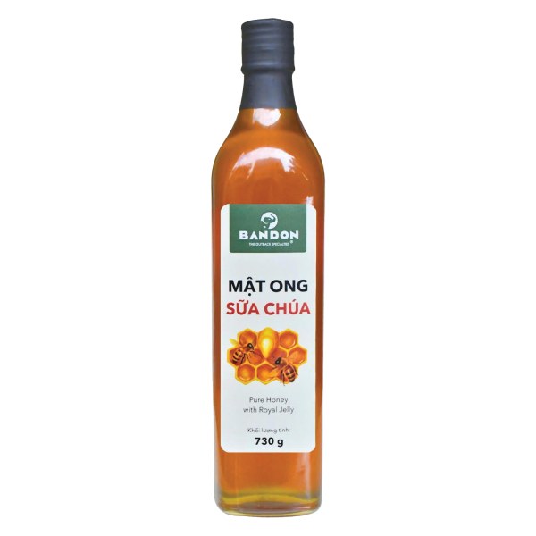 Mật Ong Bản Đôn Sữa Chúa Chai 730G