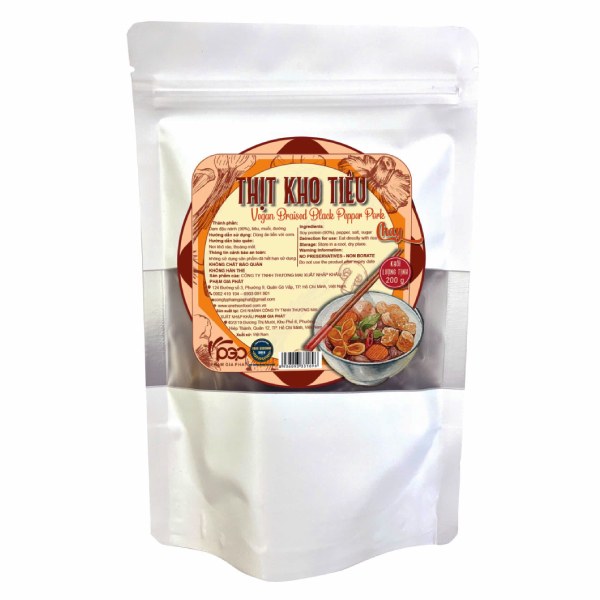 Thịt Kho Tiêu Chay An Nhiên Gói 200G