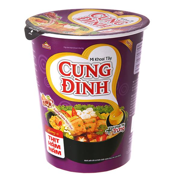 Mì Ly Cung Đình Thịt Hầm Nấm 65G