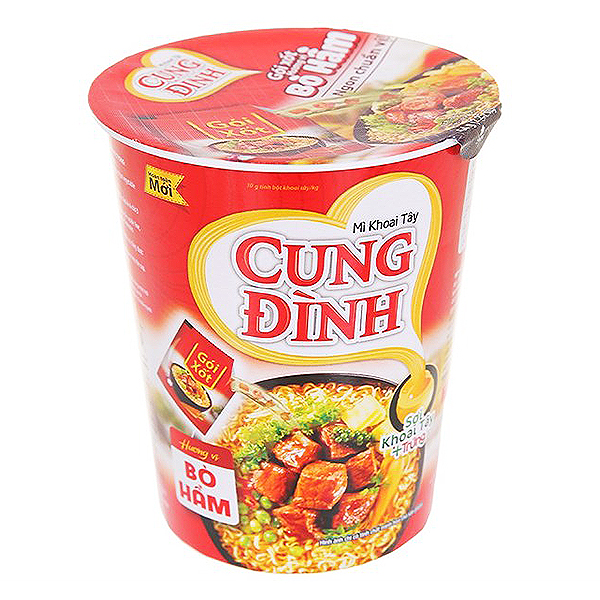 Mì Cung Đình Bò Hầm Ly 64G