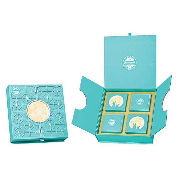 Hộp Quà Bánh Trung Thu Sweethome Giao Hảo 400G