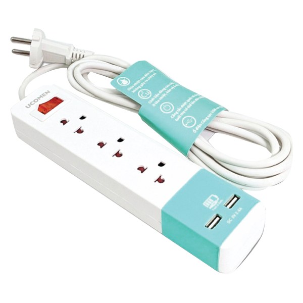 Ổ Cắm Điện An Toàn Ucomen Sạc USB PMS-VN1-03KSU2