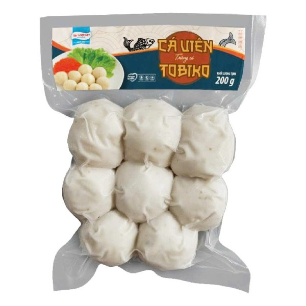 Cá Viên Trứng Cá Tobiko Tân Việt Sin Gói 200G