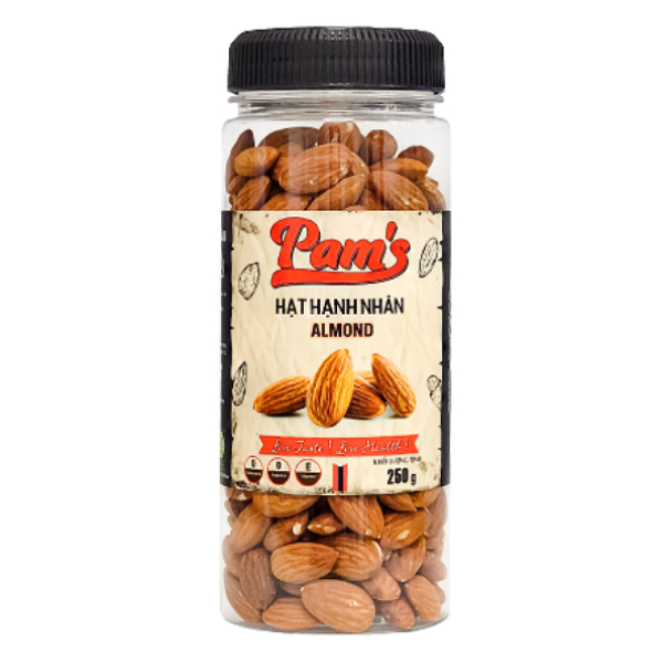 Hạt Hạnh Nhân Pam's Hộp 250G