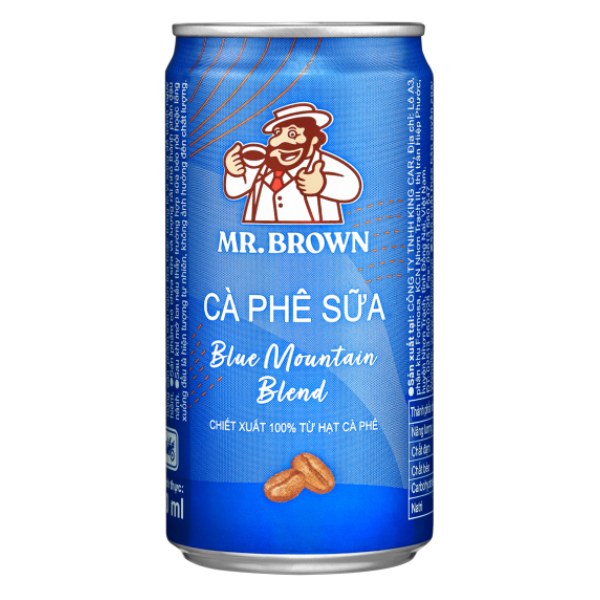 Cà Phê Mr Brown Vị Nguyên Bản 240Ml