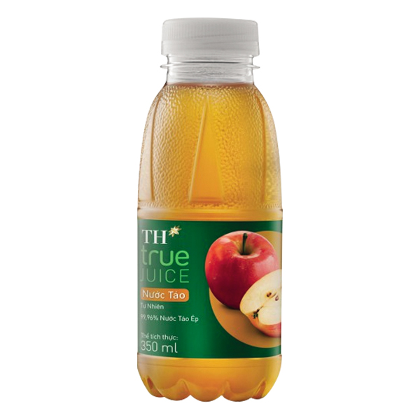 Nước Ép Trái Cây TH True Juice Táo Chai 350Ml