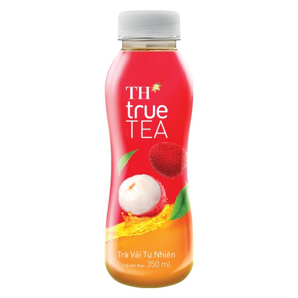 Trà Vải Tự Nhiên TH True Tea Chai 350Ml