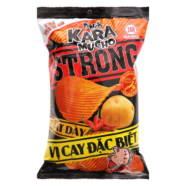 Snack Khoai Tây Karamucho Strong Gói 80G