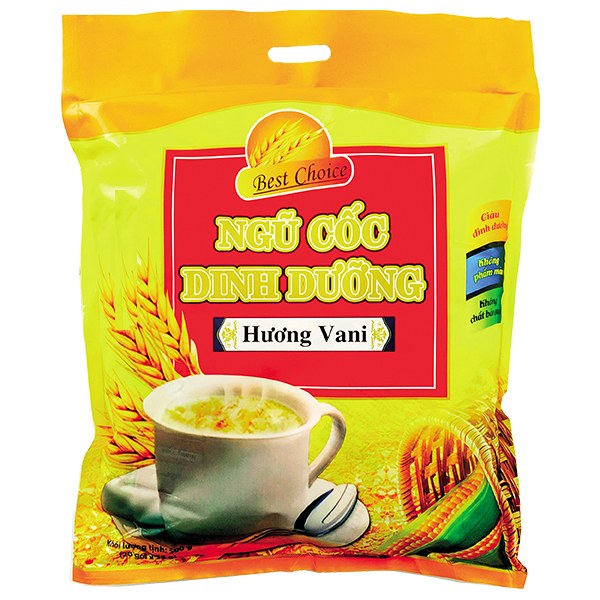 Bột Ngũ Cốc Best Choice Canxi Hương Vani 18 Gói*25G