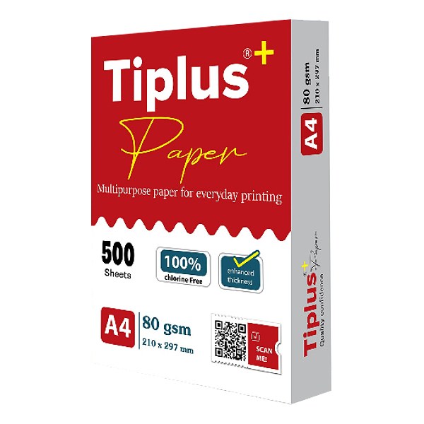 Giấy In Tiplus A4 500 Tờ 80GSM