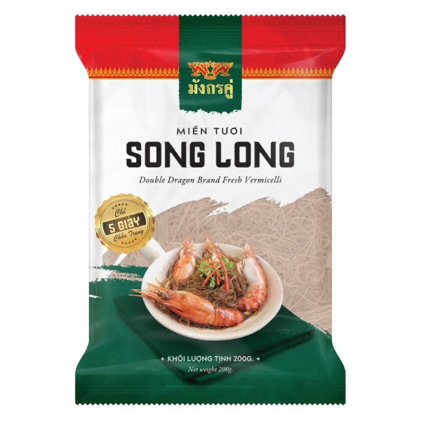 Miến Tươi Song Long Gói 200G