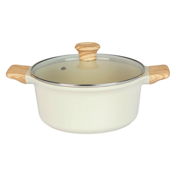 Nồi Đúc Men Gốm Ivory Green Cook GCS233-24IH 24Cm