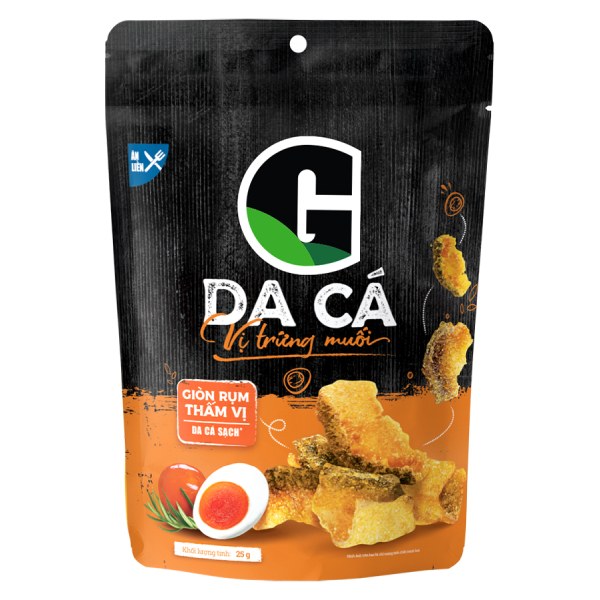 Da Cá Vị Trứng Muối G 25G