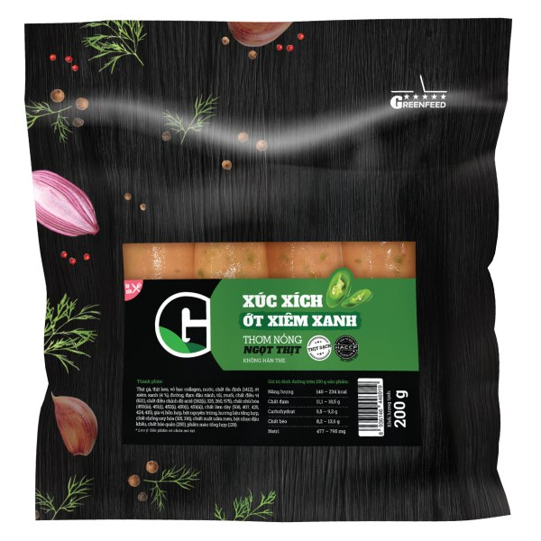 Xúc Xích G Ớt Xiêm Xanh 200G