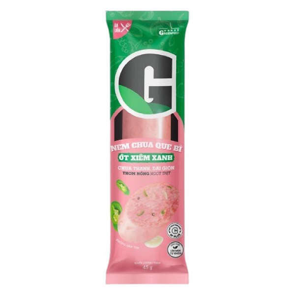 Nem Chua Bì G Ớt Xiêm Xanh Que 45G
