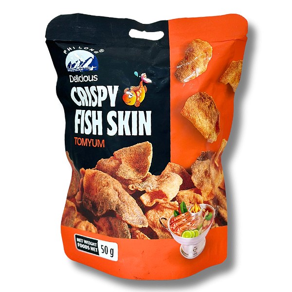 Snack Da Cá Phi Long Tomyum 50G
