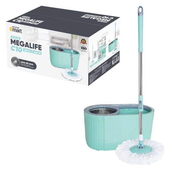 Bộ Lau Nhà Megalife C10 Emart