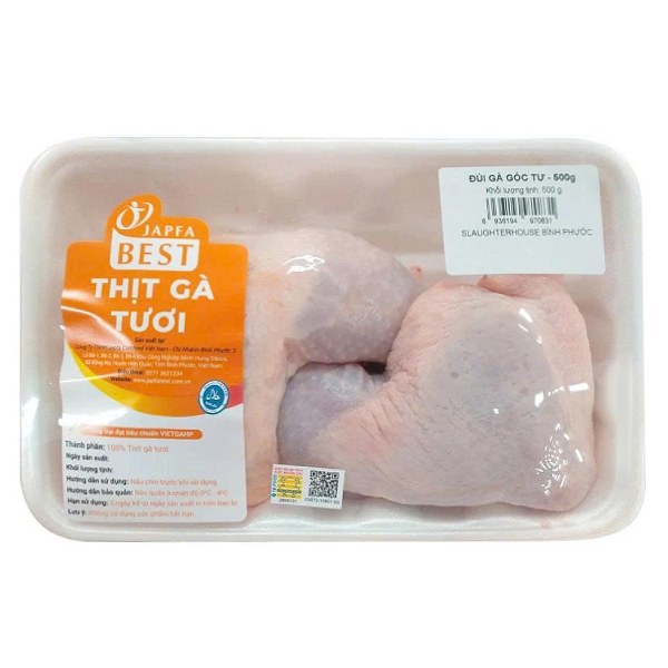 Đùi Gà Góc Tư Japfa 500G