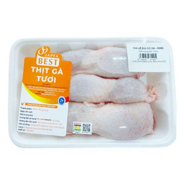 Phi Lê Đùi Gà Có Da Japfa 500G