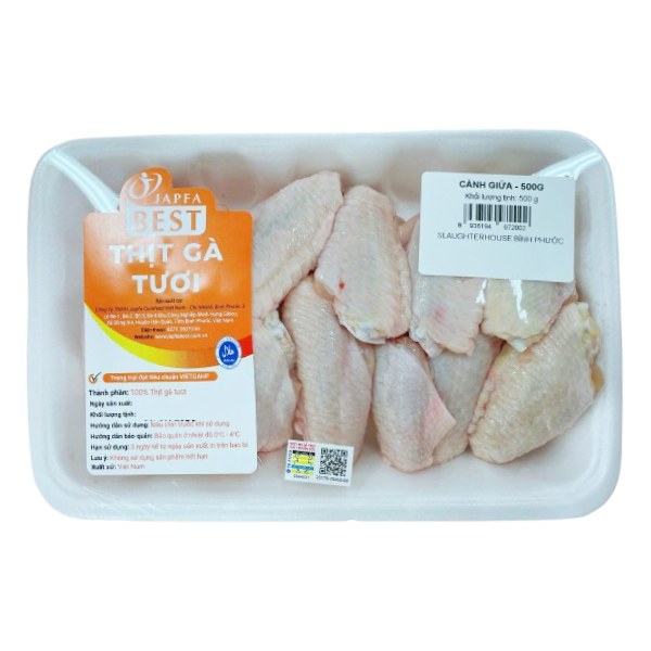 Cánh Giữa Gà Japfa 500G