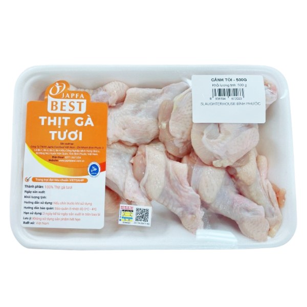Cánh Tỏi Gà Japfa 500G