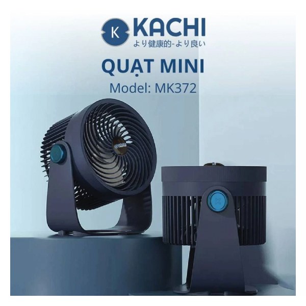 Quạt Sạc Điện Để Bàn Mini Kachi MK372