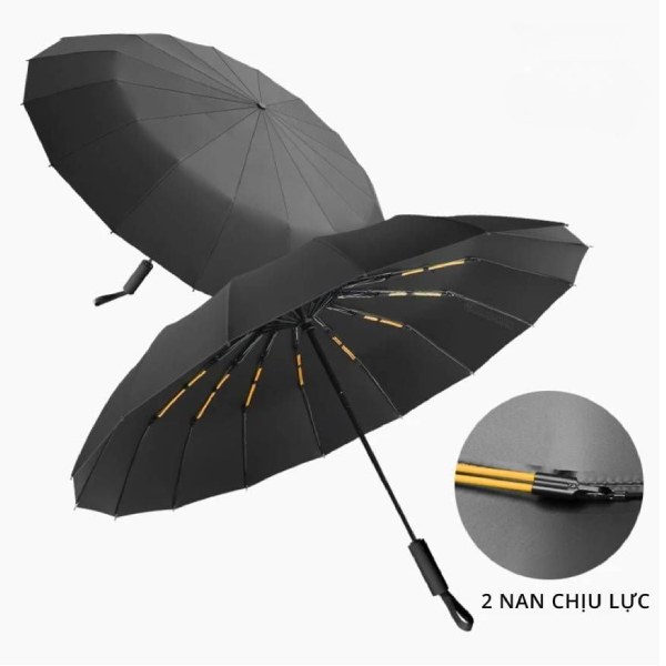 Dù Gấp Mở Tự Động MK376 Đen