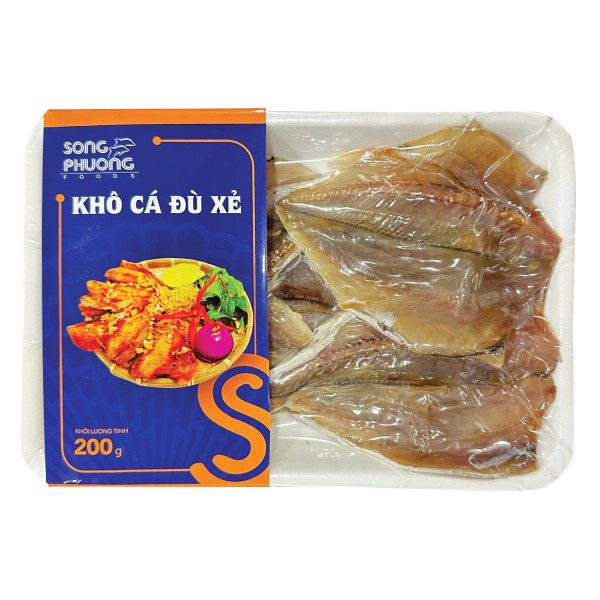 Khô Cá Đù Xẻ Song Phương Khay 200G