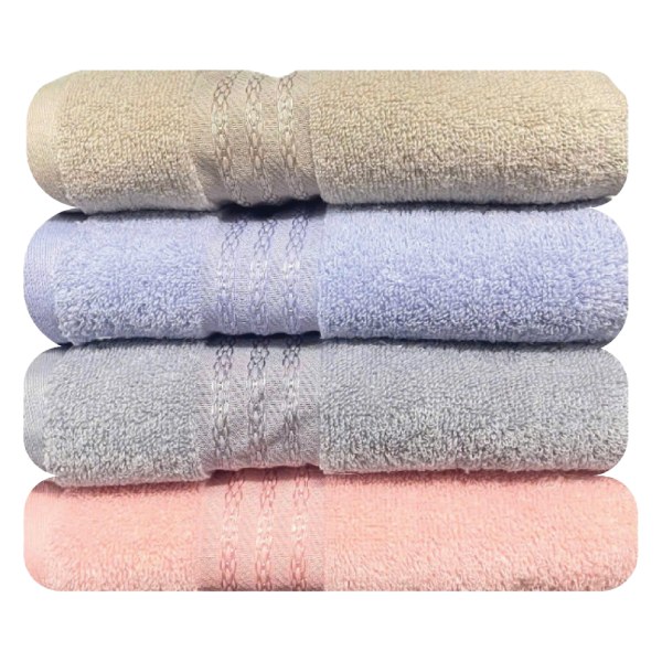 Khăn Mặt Cotton MK FK10 40*80Cm Hồng