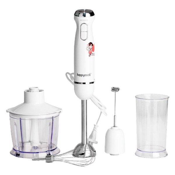 Máy Xay Cầm Tay Đa Năng Happy Cook HHB-100PW