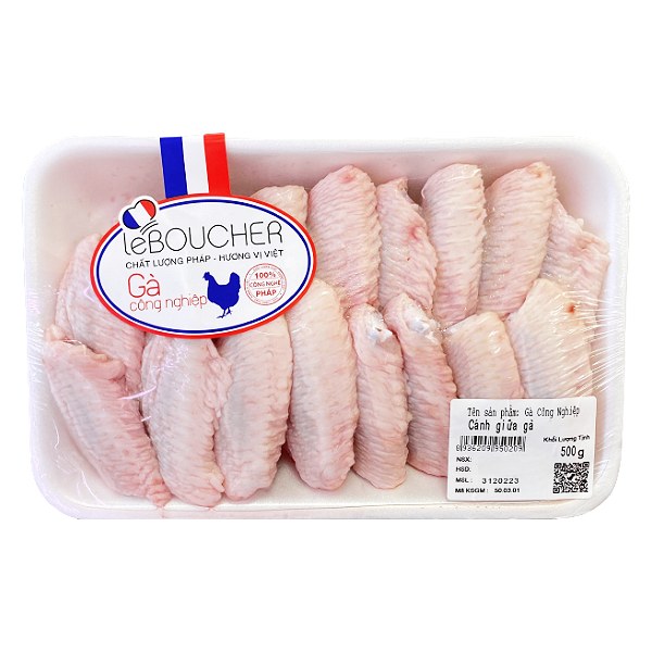 Cánh Giữa Gà Leboucher 500G