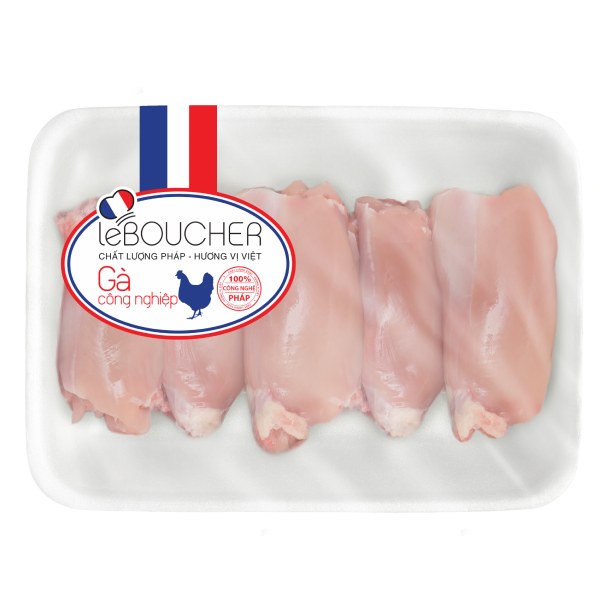 Má Đùi Gà Phi Lê Không Da Leboucher 500G