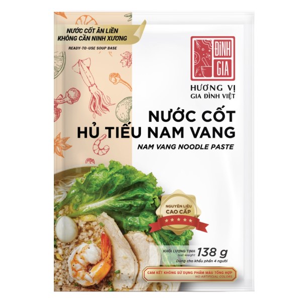 Nước Cốt Đỉnh Gia Hủ Tiếu Nam Vang Gói 138G