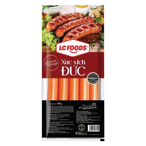 Xúc Xích Đức LC Foods 500G