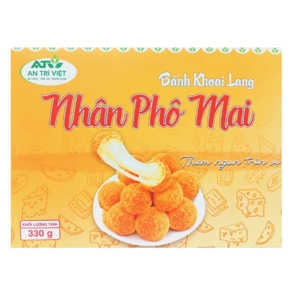 Bánh Khoai Lang An Trí Việt Phô Mai 330G