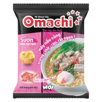 Mì Omachi Sườn Hầm Ngũ Quả Gói 80G