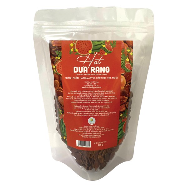 Hạt Dưa Rang Túi 200G