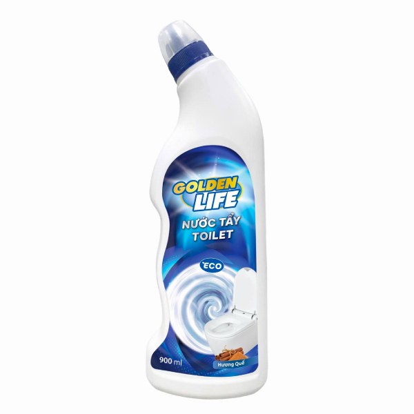 (Only Emartmall) Tẩy Toilet Golden Life Hương Quế 900Ml