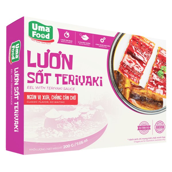 Lươn Sốt Teriyaki Uma' Food Hộp 200G