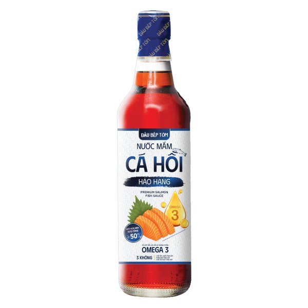 Nước Mắm Đầu Bếp Tôm Cá Hồi Hảo Hạng 500Ml