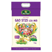 Gạo Thơm ST25 Lúa Mới Vua Gạo Túi 5Kg