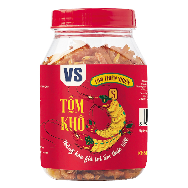 Tôm Khô VS Foods Cỡ S Hũ 100G