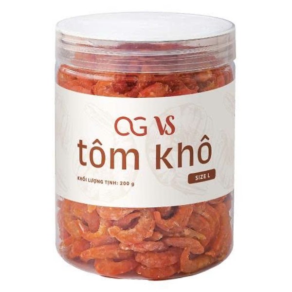 Tôm Khô VS Foods L Hũ 200G