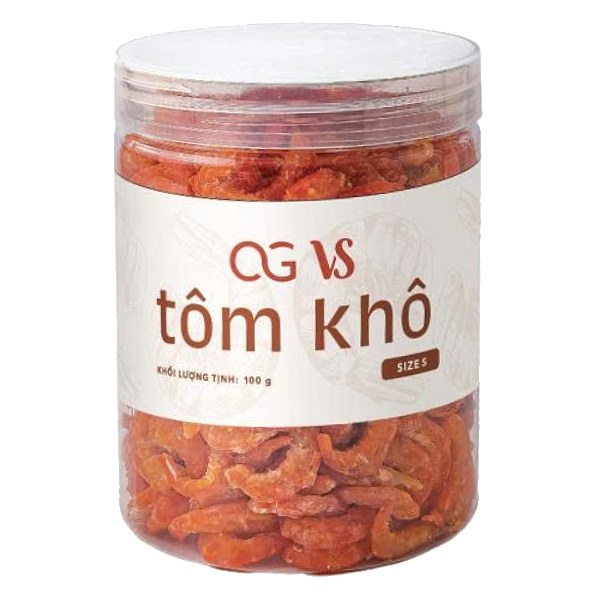 Tôm Khô VS Foods S Hũ 100G