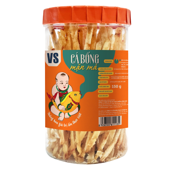 Cá Bống Mặn Mà VS Foods 150G