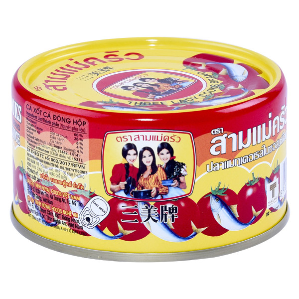 Cá Hộp 3 Cô Gái 190G